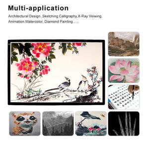 กระดานไฟ LED สำหรับวาดภาพ รุ่น A1 A2 A3 A4 พร้อมเทคโนโลยีถนอมสายตา - Product Image 4