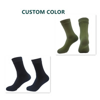 Chaussettes à technologie imperméable Chaussettes Wudu musulmanes Chaussettes d'équipage respirantes évacuant l'humidité pour la chasse Ski Randonnée