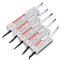 Alimentation à découpage IP67 90% d'efficacité 6W-100W pour bande LED, transformateur, ballast, étanche, anti-humidité, anti-corrosion