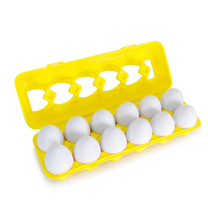 Trẻ Em Đầu Cognitional Giáo Dục Màu Hình Học Hình Dạng Ghép Nối Trò Chơi 12Pcs Phim Hoạt Hình Nhựa Trứng Phù Hợp Với Đồ Chơi - Product Image 4