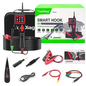 Actualización gratuita Topdiag P200 Smart Auto Sistema de circuito eléctrico Probador Jdiag Sonda de potencia SMARTHOOK Coche Camión Probador de batería - Product Image 6