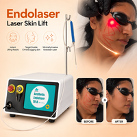 980nm Diode Laser Liposuccion Peau Serrage Beauté Machine 1470nm Laser Lipolyse Endolaser Enlèvement Double Menton Cou Levage