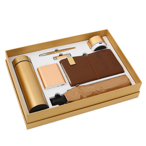 Coffret Cadeau d'Entreprise pour Réunion Annuelle et Souvenir d'Événement d'Entreprise avec Batterie Externe, Parapluie et Haut-parleur - Product Image 5