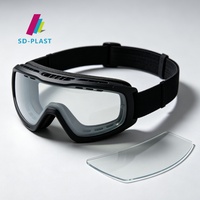 Feuille acrylique super résistante Sun Decor, pare-brise acrylique résistant aux chocs et aux intempéries pour protection faciale et protection des yeux pour les sports