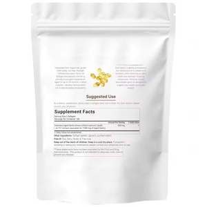 Formule personnalisée avec étiquette, extrait naturel d'ail vieilli, capsules d'huile d'ail inodore en gélules molles pour adultes et enfants - Product Image 2