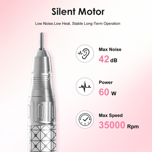 Support Logo 60w Brushless Nail Drill Machine Rechargeable Electric <strong>Nailfile</strong> Professional 35000rpm Electric Nail Drill for Salon - Product Image 5