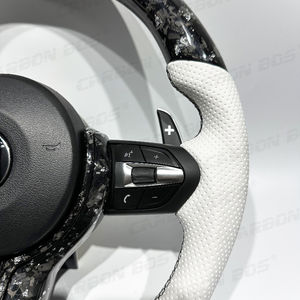 Volante de Fibra de Carbono Forjado Directo de Fábrica para <span class=keywords><strong>BMW</strong></span> M2 M3 M4 <span class=keywords><strong>M5</strong></span> F10 F50 F30 F32 F80 F82 F87 F90 E90 E92 E60 E63 G20 G30 - Product Image 3