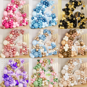 All'ingrosso <span class=keywords><strong>Kit</strong></span> di palloncini in lattice Custom Diy forniture per feste di nozze palloncino ghirlanda <span class=keywords><strong>Kit</strong></span> arco decorazione buon compleanno palloncino Set - Product Image 6