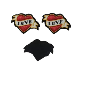 แผ่นปะติดลายทองคำแท่งแบบกำหนดเอง Love Hurt - Product Image 1