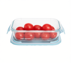 Piad: Contenitore in Vetro Rettangolare Ubhan da 1040ml con Coperchio a Clip per Conservazione Alimenti e Uso in Cucina - Product Image 1