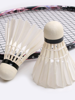 Volants de badminton professionnels en plastique mousseux et plumes de canard pour l'intérieur et l'extérieur, entraînement, tennis de table, en vrac, durables, vente en gros