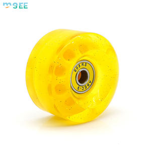 SeeMore-<span class=keywords><strong>Patines</strong></span> de Ruedas de Poliuretano de Doble Fila, Recambios <span class=keywords><strong>para</strong></span> Patinaje sobre Ruedas, Accesorios - Product Image 5