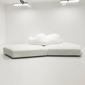 <span class=keywords><strong>Canapé</strong></span>-lit de luxe confortable et doux nuage <span class=keywords><strong>Canapé</strong></span> modulaire à large assise profonde <span class=keywords><strong>Canapé</strong></span> Gris Clair <span class=keywords><strong>2</strong></span> <span class=keywords><strong>places</strong></span> - Product Image 2