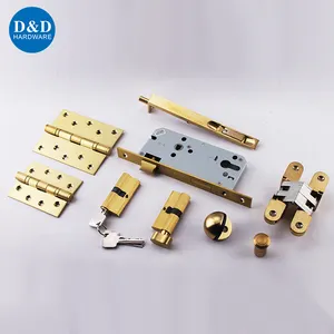 Safety CE marked Fire Rated Interior Building Wooden Door handle lockset Hardware