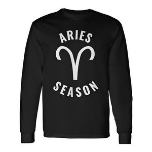 T-shirt à manches longues avec signe du zodiaque saison des Berziers, vêtements d'astrologie et de horoscope - Product Image 2