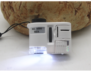 携帯電話顕微鏡拡大ガラス携帯電話カメラビデオ60倍ミニポータブル高倍率顕微鏡 - Product Image 2