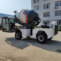 2/2.6/3.5 M3 automatique mobile auto chargement ciment béton prêt malaxeur camion fabricant