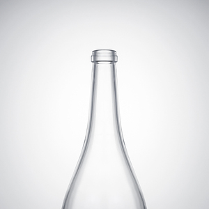 Botella de Vidrio de 750 ml con Hombro Inclinado y Rosca para Licores como Ginebra, Vodka y Vino - Product Image 3