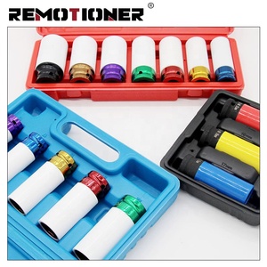 5PCS 15 17 19 21 22mm Bunter Reifens chutz Wand mutter Impact Deep <span class=keywords><strong>Dr</strong></span>. Socket Set für Autore paratur - Product Image 4