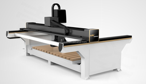 Ubo 4 + 1 trục máy CNC cầu thấy router để cắt phay khoan chế biến đá Granite đá cẩm thạch - Product Image 4