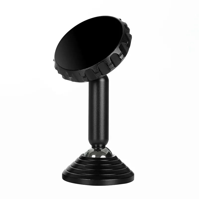 360 degree double adjustable magnetic car phone holder mini Zinc alloy car mobile phone stand in Car Dashboard