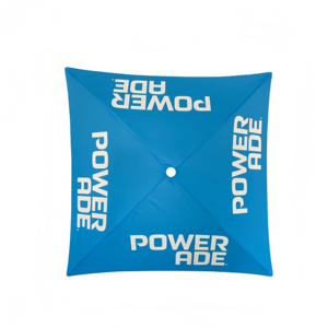 Sombrilla de Exterior Moderna de <span class=keywords><strong>3x3</strong></span> Metros con Poste Central de <span class=keywords><strong>Madera</strong></span>, Color Personalizado, Plegable, Impermeable, Ecológica, Muebles de Exterior para Parque - Product Image 4