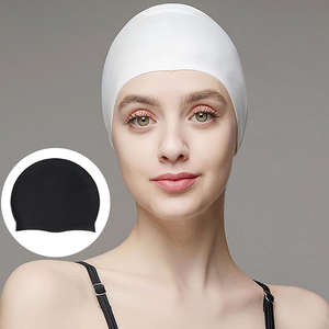 Gorro <span class=keywords><strong>de</strong></span> Natación <span class=keywords><strong>de</strong></span> Silicona Suave y Duradero <span class=keywords><strong>de</strong></span> Alta Calidad, Protege Efectivamente el Cabello y las Orejas, Disponible en Varios Colores - Product Image 6