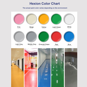 Hexion Nhà Máy Trực Tiếp Cường Độ Cao Sáu Thành Phần Tự San Lấp Mặt Bằng Sàn Epoxy Sơn Sàn Lớp Phủ Chất Lỏng Với MSDS Giấy Chứng Nhận - Product Image 6