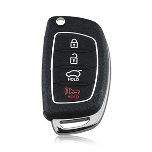 Vente en gros OEM 4 boutons porte-clés de voiture entrée sans clé à distance pour 2015 - 2019 Hyundai Tucson TQ8-RKE-4F25 PN: 95430-D3010 433MHz - Product Image 1