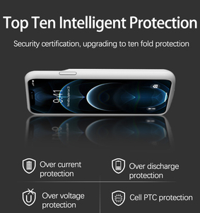 Le plus récent chargeur de <span class=keywords><strong>batterie</strong></span> de téléphone <span class=keywords><strong>externe</strong></span> boîtier de <span class=keywords><strong>batterie</strong></span> <span class=keywords><strong>externe</strong></span> étui de charge <span class=keywords><strong>batterie</strong></span> coques de téléphone <span class=keywords><strong>pour</strong></span> <span class=keywords><strong>iPhone</strong></span> 17 16 15 14 13 XS toutes les séries - Product Image 6