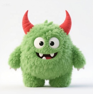 ألعاب حيوانات محشوة منفوشة مخصصة ، دمية محبوبة ، لعبة مخصصة من القطيفة ، ألعاب لينة مخصصة - Product Image 1