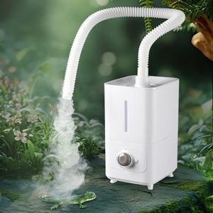 เครื่องเพิ่มความชื้นในอากาศแบบพ่นหมอกเย็นสำหรับสัตว์เลื้อยคลาน เครื่องเพิ่มความชื้นในอากาศที่ดีที่สุดสำหรับโรงแรมและครัวเรือน ทำจากพลาสติก พร้อมสายยาง - Product Image 5