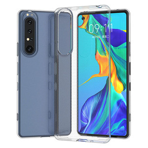 Étuis en TPU souples transparents pour téléphone portable pour <span class=keywords><strong>Sony</strong></span> <span class=keywords><strong>Xperia</strong></span> 1 II XZ5 <span class=keywords><strong>10</strong></span> III 5 <span class=keywords><strong>IV</strong></span> ACE III 5 II couverture arrière antichoc - Product Image 2
