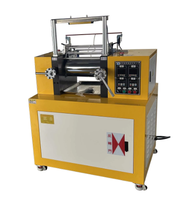 ZS-401CE-120 Broyeur à deux rouleaux en caoutchouc de type ouvert automatique de 4 pouces refroidi par eau, 5,5 kW, modèle économique en énergie, sûr et pratique