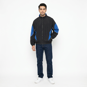 New Design <b>Men</b> Windbreaker <b>Jacket</b> High Quality <b>Lightweight</b> <b>Rain</b> <b>Jacket</b> Perfect for Outdoor Activities and Casual Spring Wear - Product Image 1