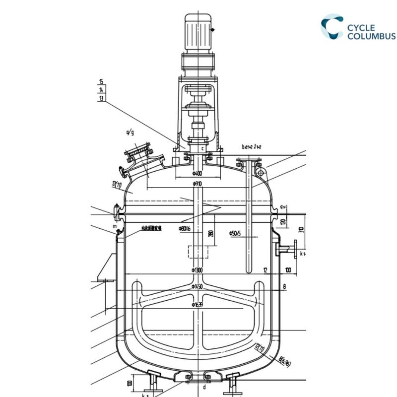 Industrial Tank Reactor Kettle Autoclave Automatic