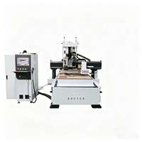 Machine de gravure sur bois CNC 3D de haute qualité, système taïwanais premium, 1325 1530, pour la conception de bois de haute qualité et la fabrication de gravures 3D