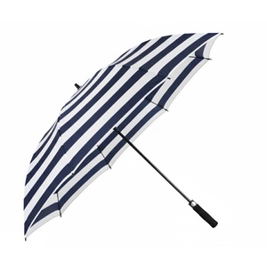 Prime Quality Striped Design Golf <b>Umbrella</b> Custom logo Windproof <b>Umbrellas</b> Fiberglass Frame Foam Handle Golf <b>Umbrellas</b> - Product Image 5