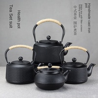 NEWELL Japonais Cochon Fer À Bulles Ménage Pot Cuisson Thé En Fonte Théière Grande Capacité Service À Thé Cadeaux Théière
