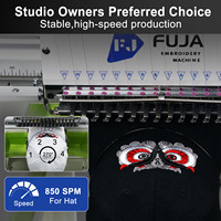 Machine à broder industrielle informatisée à tête unique 12/15 aiguilles pour casquettes - Prix