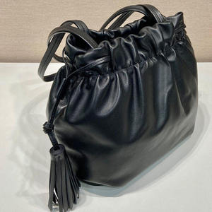 New Design High End Temperament Fashionable and Versatile High Quality <b>Black</b> Sheepskin Fashion Bags Messenger Bag Shoulder Bag - Product Image 1