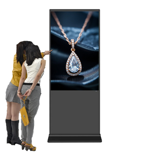Kiosco de Pantalla Táctil Interior, Señalización <span class=keywords><strong>Digital</strong></span>, Tótem Multitáctil Interactivo, Pantalla LCD 4K de Alto Brillo - Product Image 6
