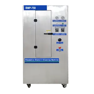 Pneumatic SMT Auto PCB And Stencil Cleaner Efficient Stencil Cleaning Machine for Electronics Production