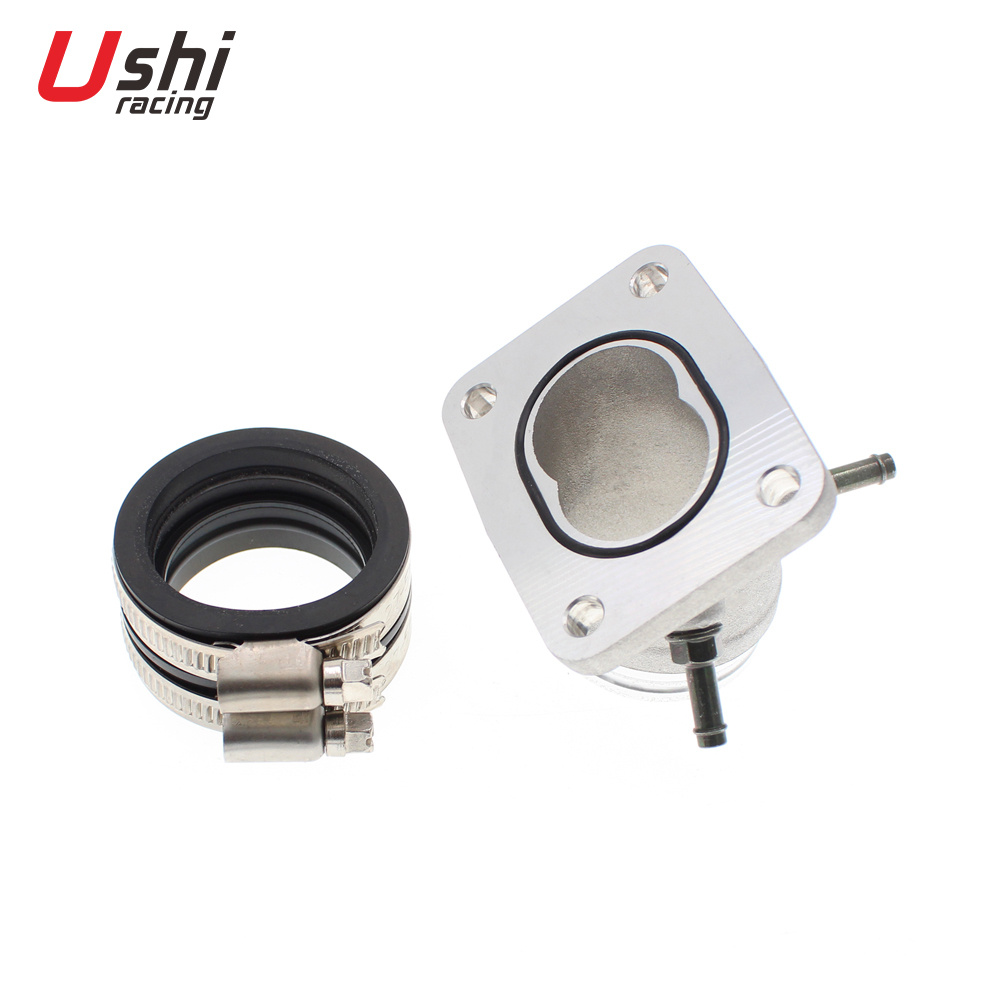 Трубка впускного коллектора USHI Racing LC135, квадратная 8 форм 32 мм 34 мм 36 мм, впускная труба для Yamaha