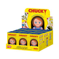 POPMART Original Limited Chucky Franchise Series Figures Series Vinyl Plush-made Blind Box Cadeaux de Noël et d'Halloween