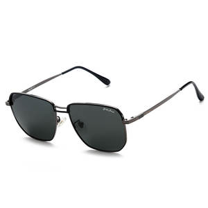 Lunettes de soleil carrées tendance Grey Jack, verres TAC UV400, modèle unisexe à monture complète 2310 - Product Image 2