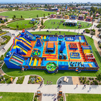 Parc gonflable commercial en PVC sur le thème personnalisé LILYTOYS
