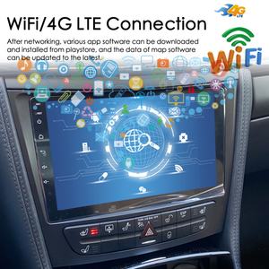 Autoradio stéréo Android 13 avec CarPlay et commande vocale IA 128 Go pour Mercedes Benz W211 E300 2002-2010, navigation GPS, lecteur multimédia vidéo - Product Image 2