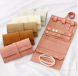 Bolsa <span class=keywords><strong>de</strong></span> Almacenamiento <span class=keywords><strong>de</strong></span> Joyas <span class=keywords><strong>de</strong></span> Microfibra Ultra Gruesa Fuchen, Bolsa <span class=keywords><strong>de</strong></span> Almacenamiento <span class=keywords><strong>de</strong></span> Viaje Hecha a Mano, Embalaje para Relojes y Joyas - Product Image 5