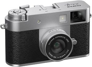 กล้องฟูจิฟิล์ม X ฮาล์ฟ สีเงิน ระยะโฟกัส 10.8 มม. รูรับแสง F/2.8-f/16 <span class=keywords><strong>ขนาด</strong></span>ฟิลเตอร์ 53 มม. วิดีโอ 4K ไม่มีระบบกันสั่นภาพ - Product Image 3